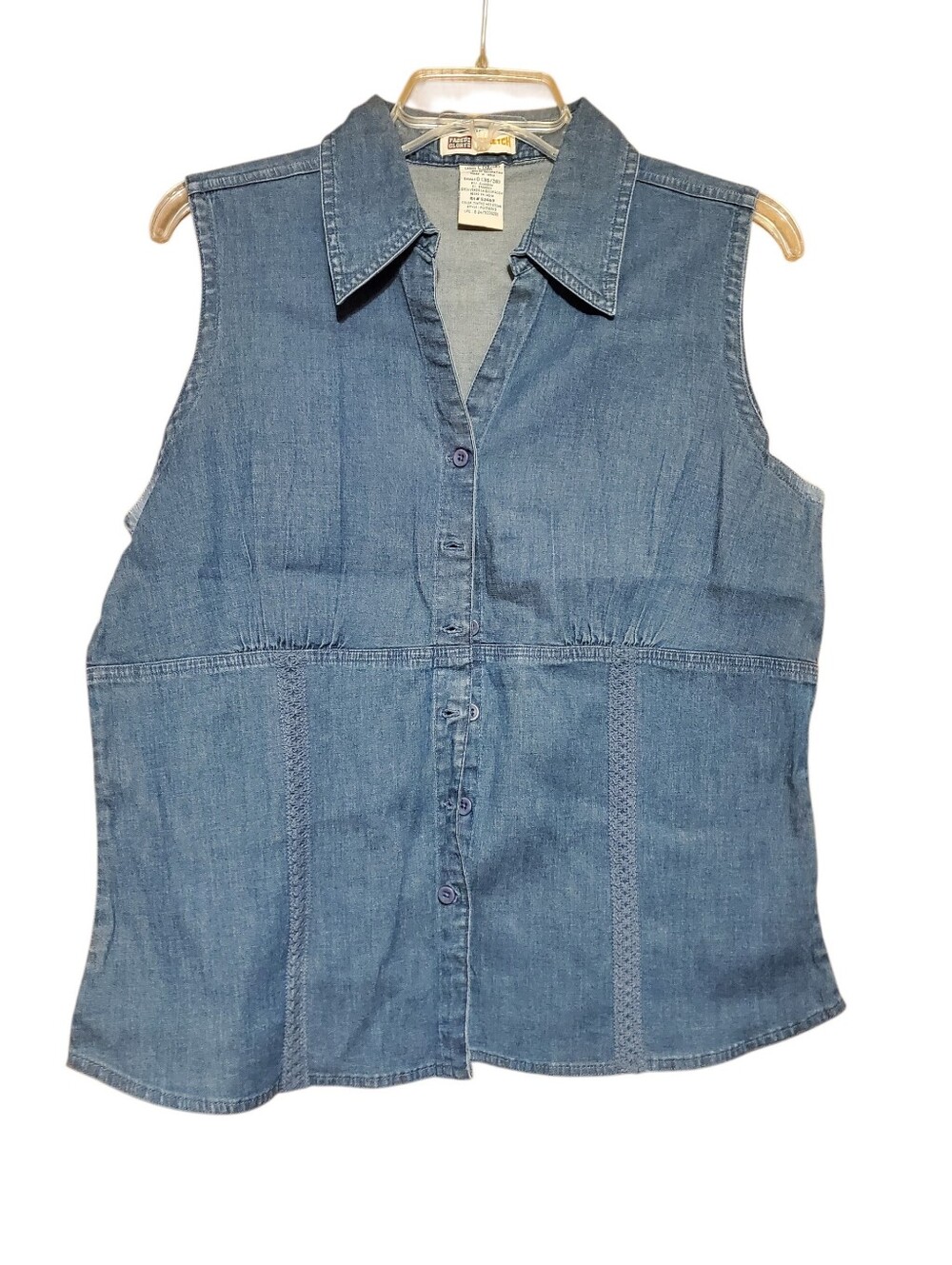 Faded Glory Denim Vest